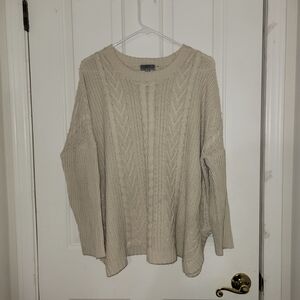 Joseph Cream Cable Knit Sweater